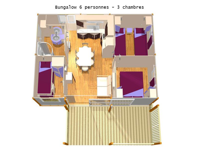 Bungalow 6pers 3ch 00